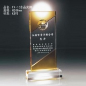 FX-10水晶奖牌