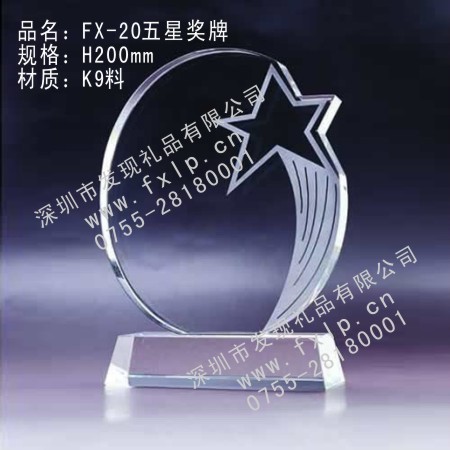 选美大赛FX-20五星奖牌 