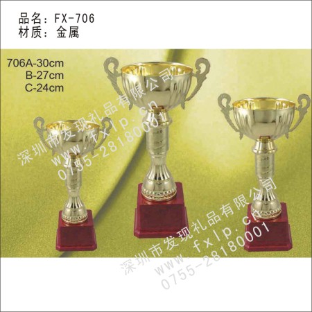 FX-706金属奖杯 